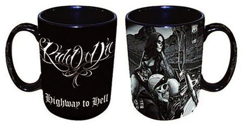 DGA - Ride or Die Hwy to Hell Large Mug