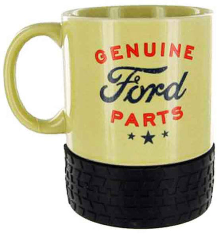 Ford Ceramic Mug with Tyre Base