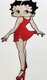 Betty Boop Red Dress Iron/Sew on Patch