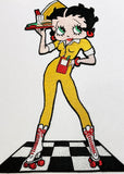 Betty Boop Roller Diner Iron/Sew on Patch