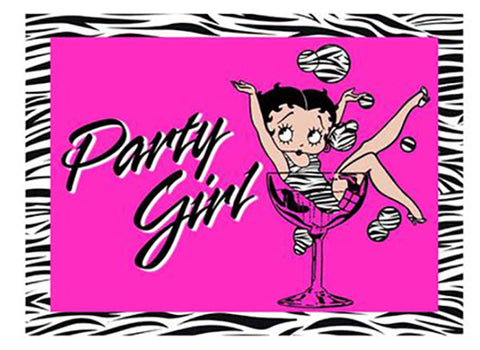 Betty Boop Party Girl Magnet
