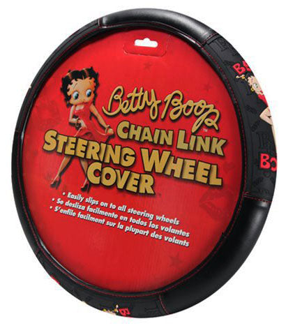 Betty Boop Chain Link Steering Wheel Cover