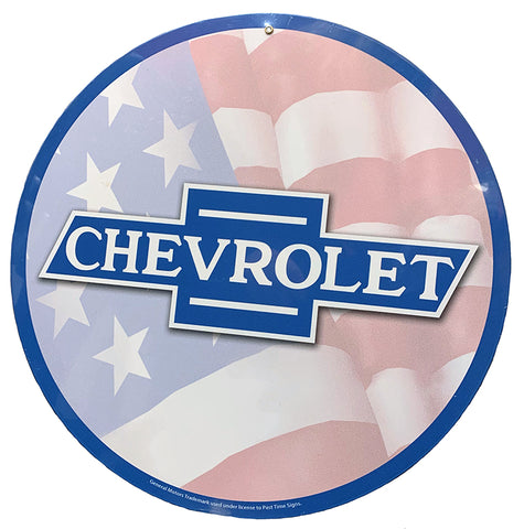 Chevrolet Flag Sign