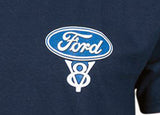 Pinstripe Ford Oval Tee Shirt