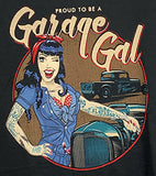 Garage Gal Raglan Tee Shirt