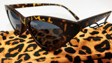 Leopard Cat Eye Sunglasses