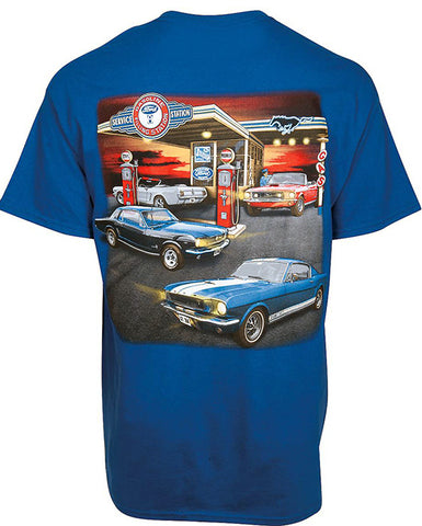 Mustang Gas Station Tee Shirt