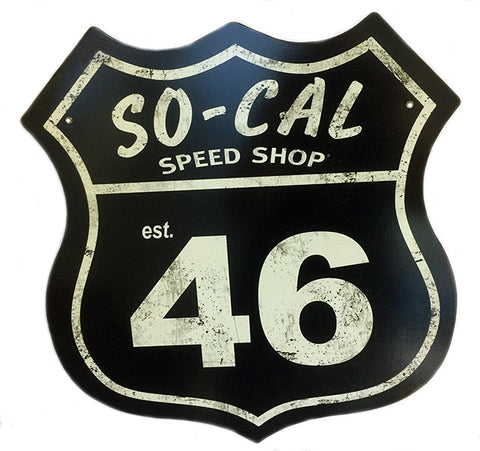 So Cal Speed Shop Shield Sign